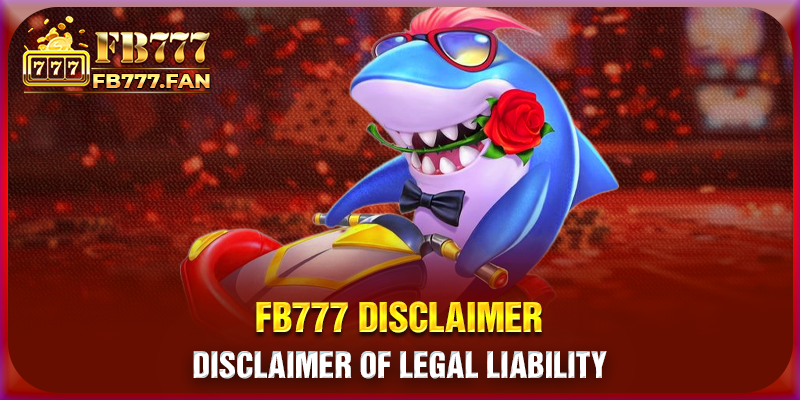 Disclaimer of legal liability