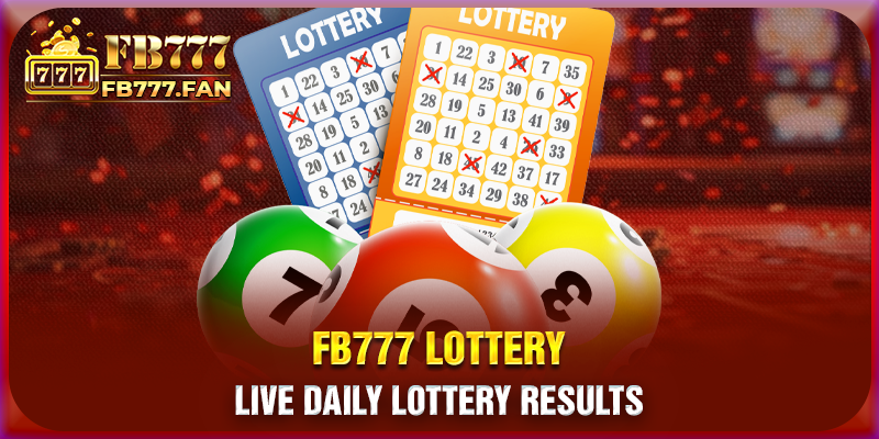 Live daily lottery results